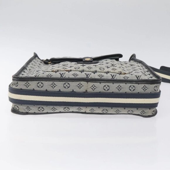 LOUIS VUITTON Monogram Mini Besace Mary Kate Bag Navy - Picture 7 of 16